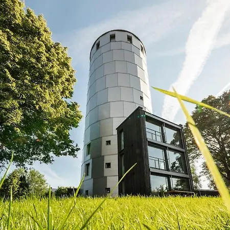 Wasserturm Pirach Trostberg an der Alz Buitenkant foto